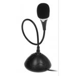 Media-Tech MICCO stolní VoIP mikrofon, pohyblivé rameno, vypínač (ON/OFF)