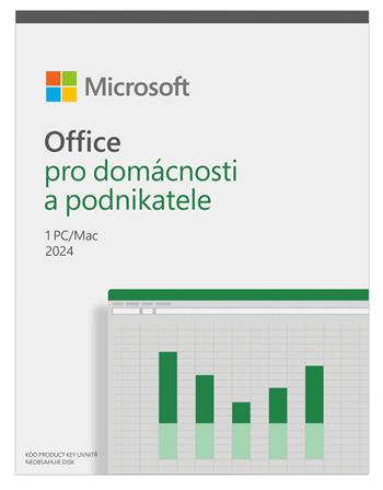 Microsoft Office 2024 pro domácnosti a podnikatele CZ Akce