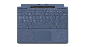 Microsoft Surface Pro Signature Keyboard + Slim Pen 2 Bundle (Sapphire), CZ&SK (potisk)