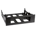 Montážní rámeček pro 3,5'' FDD do 5,25'' pozice, černý