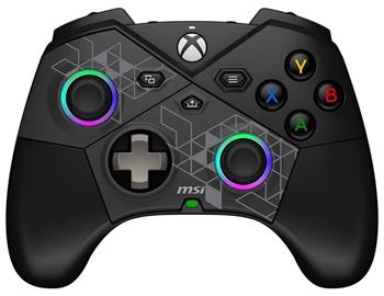 MSI gamepad FORCE PRO W/ bezdrátový/ RGB/ 2,4GHz/ Bluetooth/ USB-C/ pro PC, XBOX, Android