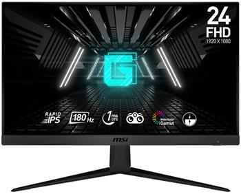 MSI Gaming G2412F/ 23,8"/ 1920 x 1080/ IPS/ 1ms/ 180Hz/ 300cd/m2/ 1000:1/ HDMI/ DP/ černý
