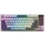 MSI herní klávesnice FORGE GK600 TKL Sky/ bezdrátová 2,4GHz+BT/ mechanická/ RGB/ USB-C/ display/ US layout