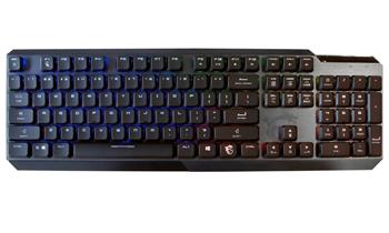 MSI herní klávesnice VIGOR GK50 Low Profile/ drátová/ mechanická/ RGB podsvícení/ USB/ US layout
