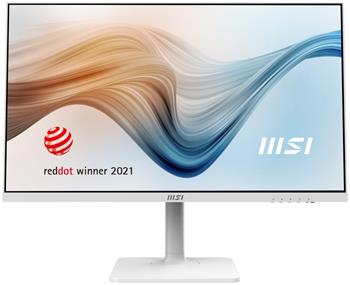 MSI Modern MD271QPW/ 27"/ 2560x1440/ IPS/ 5ms/ 250cd/m2/ 1000:1/ HDMI/ DP/ USB-C/ bílý