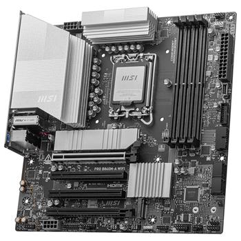 MSI PRO B860M-A WIFI / INTEL B860 / LGA1851 / 4x DDR5 / M.2 / WiFi / mATX