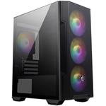 MSI skříň MAG FORGE M100R/ bez zdroje/ levé temperované sklo/ 4x 120 mm A-RGB fan/ 1x USB3.2/ černá