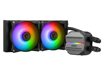 MSI vodní chladič CPU MAG CORELIQUID M240/ 2x 120mm ARGB fan/ podpora LGA1700