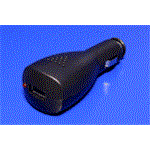 Napájecí adaptér do auta (12V-24V) - 1x USB,5V/ 2A, černý