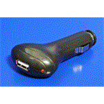 Napájecí adaptér do auta (12V) - USB 5V 500mA, černý