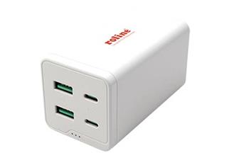 Napájecí adaptér síťový (230V) - 2x USB A QC + 2x USB C PD, 120W