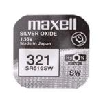 Nenabíjecí knoflíková baterie 321 Maxell Silver Oxide 1ks Blistr