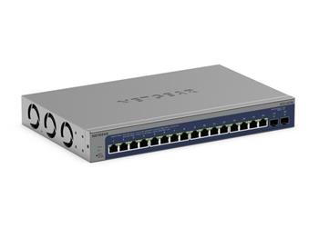 Netgear 16-Port 10G/Multi-Gigabit Ethernet Smart Switch with 2 10G SFP+ Ports - XS516TM-100EUS