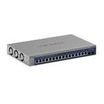 Netgear 16-Port 10G/Multi-Gigabit Ethernet Smart Switch with 2 10G SFP+ Ports - XS516TM-100EUS