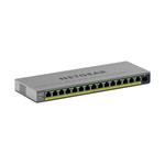 Netgear 16PT GIGABIT UNMANAGEABLE PLUS SWITCH W/ POE+ 