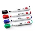 NOBO Glide Markers, mix colours, 4 pcs.