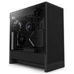 NZXT skříň H5 Flow edition / 2x120 mm fan / USB 3.0 / USB-C 3.1 / průhledná bočnice / mesh panel / černá