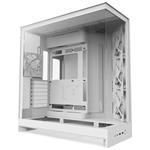 NZXT skříň H9 Flow dvoukomorová ATX / 3x140mm fan / 1x120mm / perforovaný top / proskl. bočnice, front / bílá