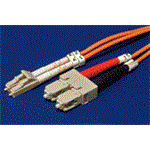 Optický patchkabel LC-SC 62,5/125 (multi mode), duplex, 2m