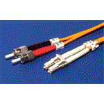 Optický patchkabel LC-ST 62,5/125 (multi mode), duplex, 3m