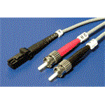 Optický patchkabel MTRJ-ST 50/125 (multi mode), duplex, 2m