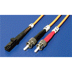 Optický patchkabel MTRJ-ST 62.5/125 (multi mode), duplex, 2m