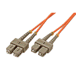 Optický patchkabel SC-SC 50/125 (multimode), duplex, OM2, 20m