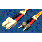Optický patchkabel ST-SC 62.5/125 (multi mode), duplex, 10m