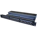 OPTIX STP Patchpanel, Cat.6, 24-Port s vyvázáním