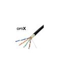 OPTIX UTP kabel OPTIX (drát) Cat5e Outdoor černý -40 - 70°C, bal.305m Double Jacket