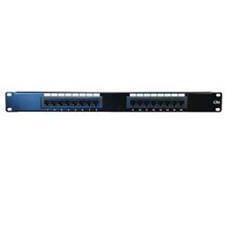 OPTIX UTP Patchpanel, Cat.5e, 16-Port