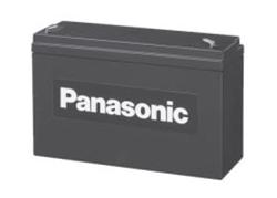 Panasonic LC-R0612P (6V; 12Ah; faston F1-4,7mm; životnost 6-9let)