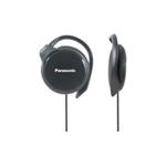Panasonic RP-HS46E-K, drátové sluchátka, přes uši, 3,5mm jack, kabel 1,1m, černá