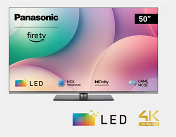 Panasonic TV-50W83AE6 Smart Fire TV, 126cm, 4K, LED, HDR10+, DVB-T2/S2/C