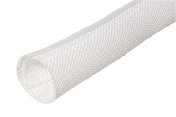 Pás na svazování kabelů, bílý, 25m