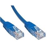 Patch kabel Cat6, UTP - 0,5m, modrý