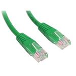 Patch kabel Cat6, UTP - 1m, zelený