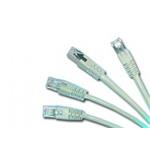 Patch kabel LYNX Cat6, UTP - 3m, šedý