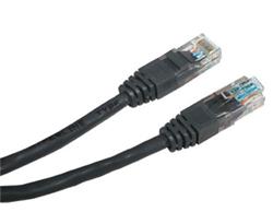 Patch kabel UTP Cat.6 5m - černý