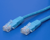 Patch kabel UTP Cat.6 5m - modrý