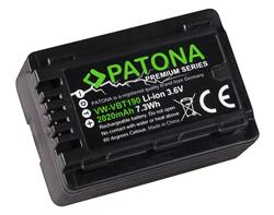 PATONA baterie pro digitální kameru Panasonic VBK180 2020mAh Li-Ion Premium