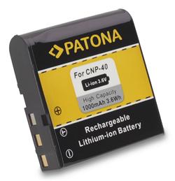 PATONA baterie pro foto Casio NP-40 /Rollei Movieline UHD10x 1000mAh