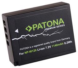 PATONA baterie pro foto Fuji NP-W126 1140mAh Li-Ion Premium