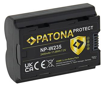 PATONA baterie pro foto Fuji NP-W235 2400mAh Li-Ion 7,2V Protect X-T4