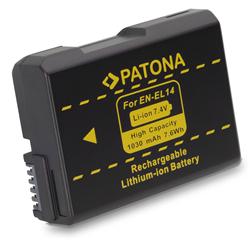 PATONA baterie pro foto Nikon EN-EL14 1030mAh new model Li-Ion