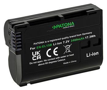 PATONA baterie pro foto Nikon EN-EL15 2400mAh Li-Ion Premium
