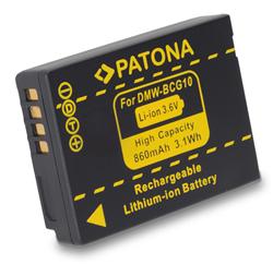 PATONA baterie pro foto Panasonic DMW-BCG10 860mAh