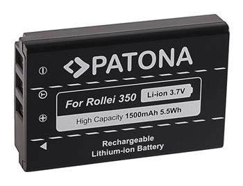 PATONA baterie pro foto Rollei Powerflex 350 Wifi, NP-120 1500mAh Li-Ion