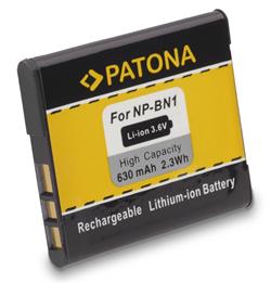 PATONA baterie pro foto Sony NP-BN1 630mAh