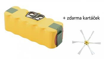 PATONA baterie pro robotický vysavač iRobot Roomba 3300mAh, 14,4V Ni-MH, pro sérii 5xx/6xx/7xx/8xx + kartáček ZDARMA